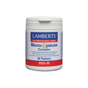 Lamberts Menopause Complex – Ολιστική Υποστήριξη για την Εμμηνόπαυση με Φυτικά Εκχυλίσματα & Βιταμίνες Συμπληρώματα διατροφής