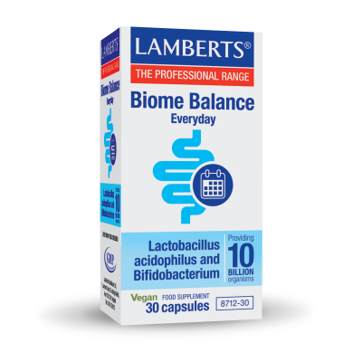 Lamberts Biome Balance Everyday – 30 Κάψουλες | 10 Δις Bacteria – Digestive Support