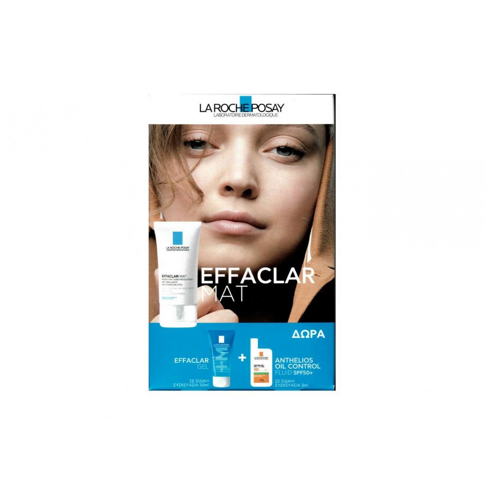 Effaclar Mat Promo Set – Ενυδάτωση & Ματ Αποτέλεσμα με Gel Καθαρισμού & Αντηλιακό SPF50+ Καλλυντικά