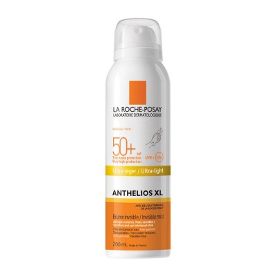 La Roche-Posay Anthelios XL Ultra-Light Mist SPF50+ 200ml - Αντηλιακό Σπρέι για Ευαίσθητες Επιδερμίδες