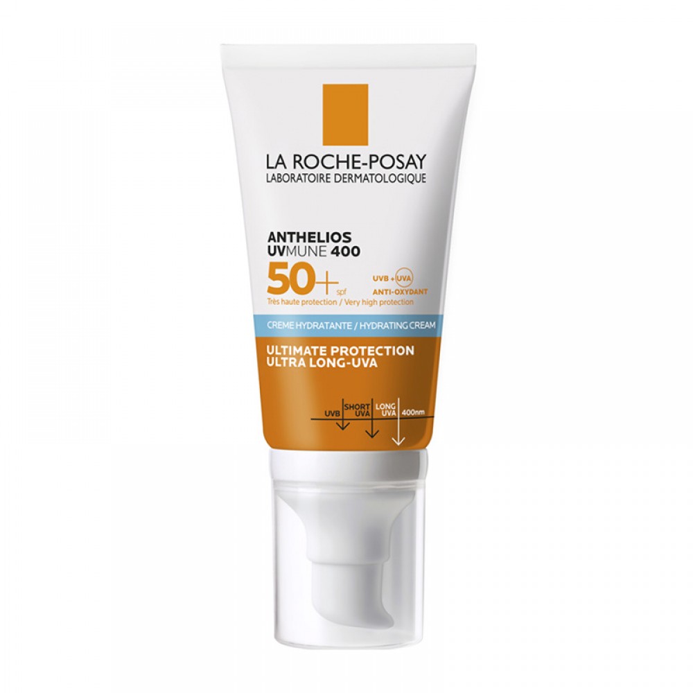 La Roche-Posay Anthelios UVMune 400 Hydrating Cream SPF50+ | Αντηλιακή Κρέμα για Ευαίσθητο Δέρμα 50ml Αντηλιακά