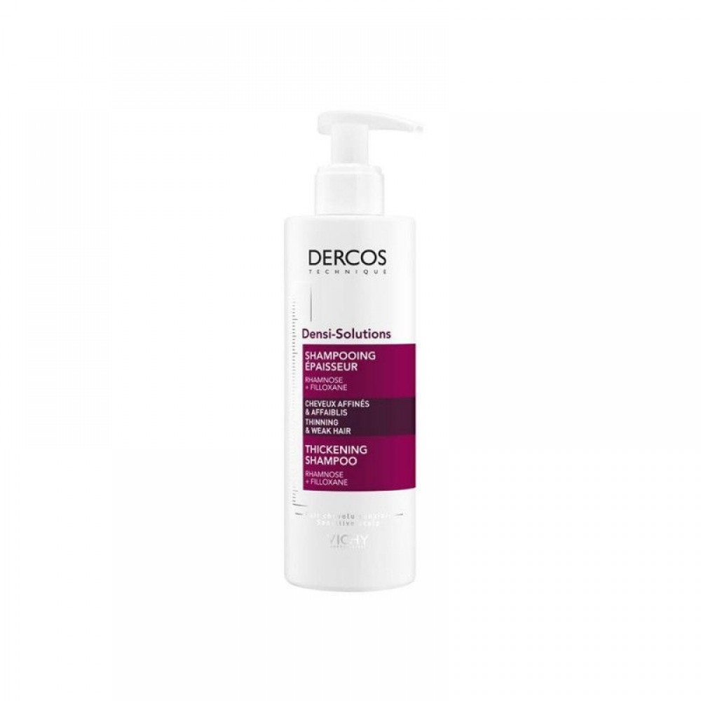 Vichy Dercos Densi-Solutions Σαμπουάν Αύξησης της Πυκνότητας 250ml – Για Πιο Πυκνά & Δυνατά Μαλλιά Φροντίδα μαλλιών