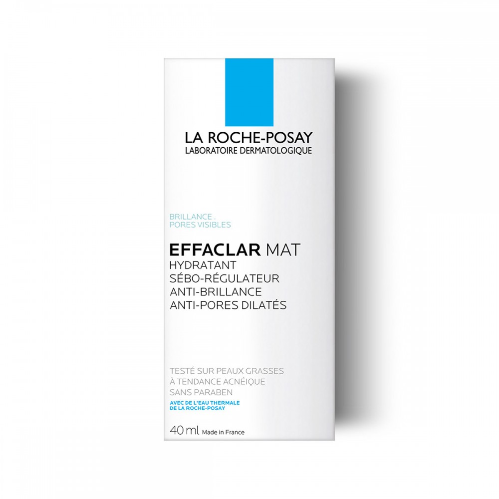 Effaclar Mat – Σμηγματορρυθμιστική Κρέμα Ματ Αποτέλεσματος για Λιπαρό Δέρμα 40ml Καλλυντικά