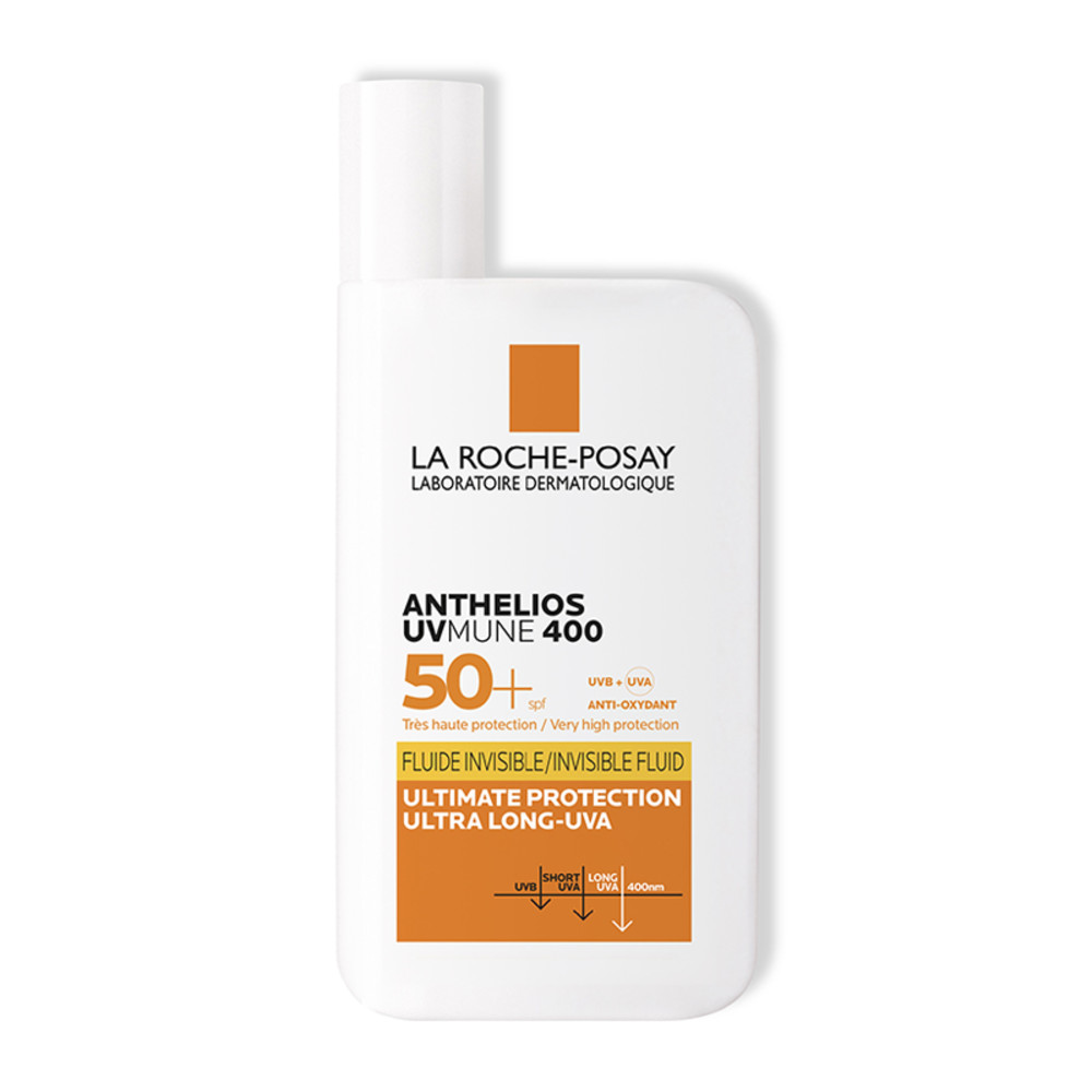 ANTHELIOS UVMUNE400 SPF50+ Invisible Fluid Αντηλιακό Προσώπου για Πολύ Υψηλή Προστασία 50ml Αντηλιακά