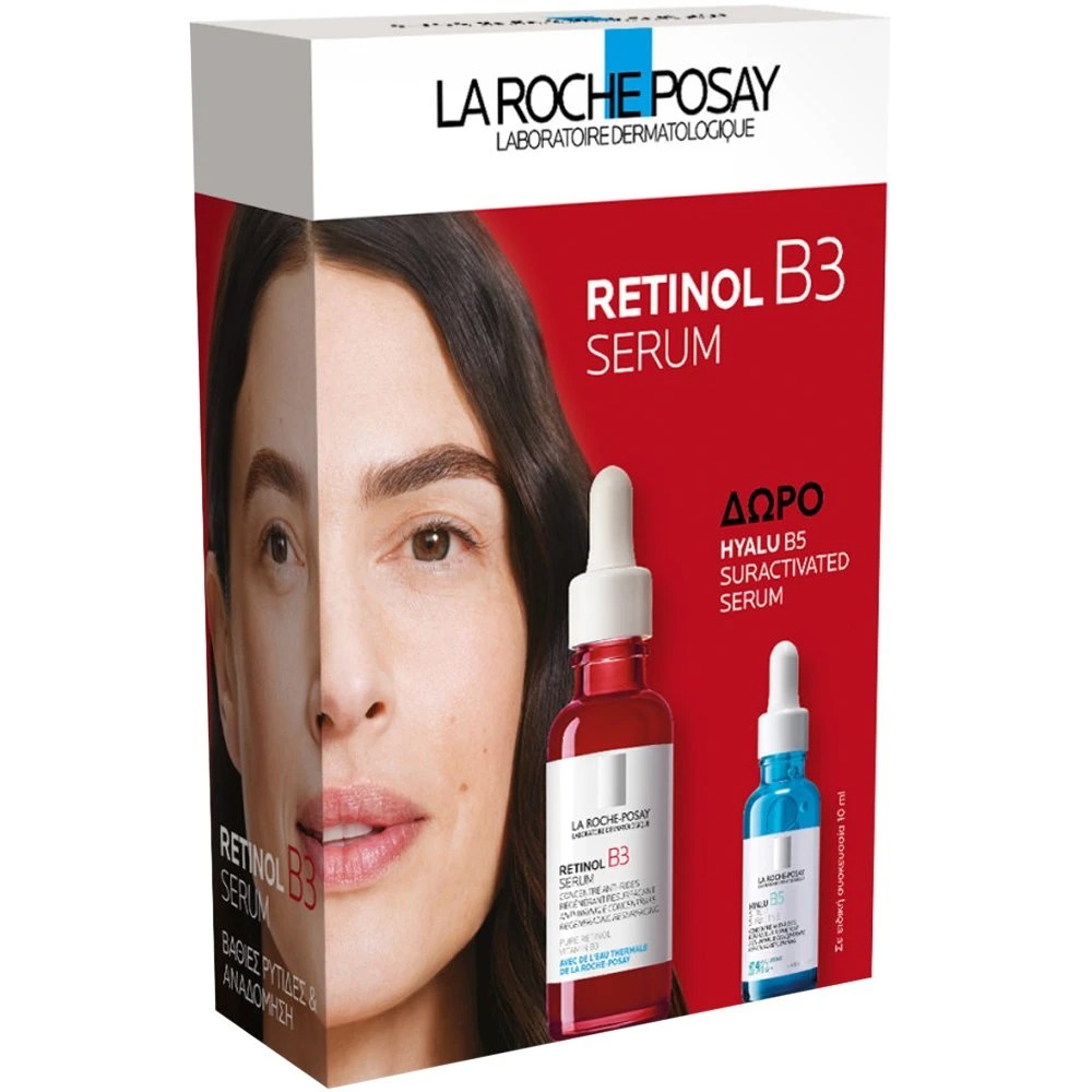 La Roche-Posay Promo Retinol B3 Serum 30ml & ΔΩΡΟ Hyalu B5 Serum 10ml: Το Απόλυτο Σετ Αντιγήρανσης & Ανάπλασης Αντιγήρανση και θρέψη 