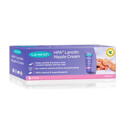 Lansinoh HPA® Lanolin Κρέμα Λανολίνης 40 ml – Για Θηλές & Ευαίσθητο Δέρμα