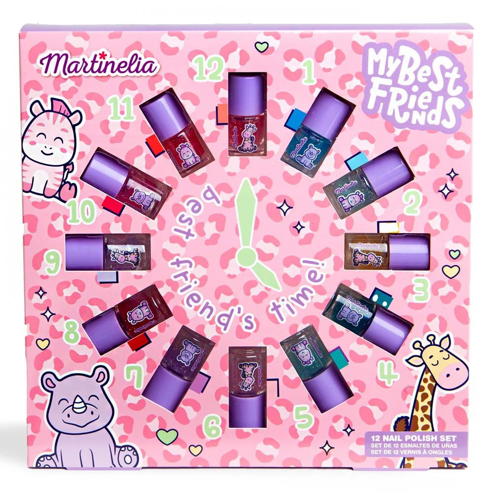 Martinelia My Best Friends Clock Nail Polish Beauty Set Φροντίδα παιδιού