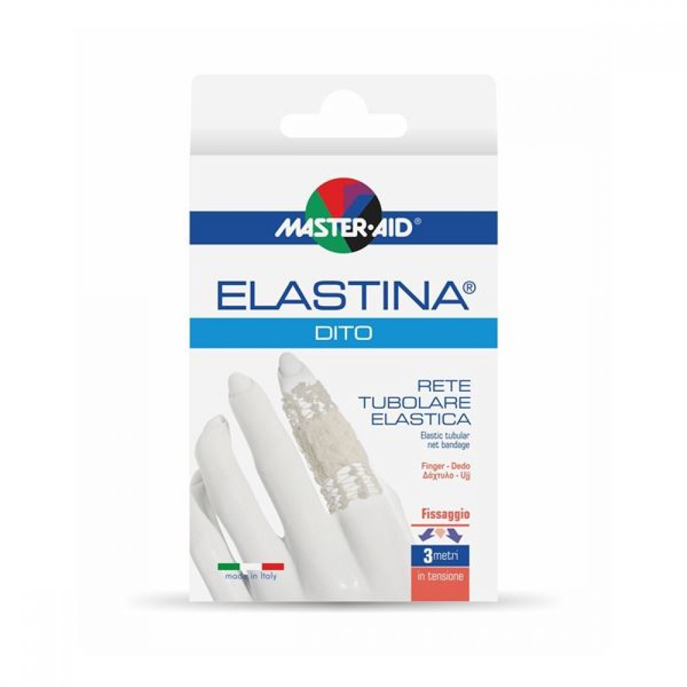 Master Aid Ελαστικό Δίχτυ Συγκράτησης Επιδέσμου για το Δάχτυλο Πρώτες Βοήθειες