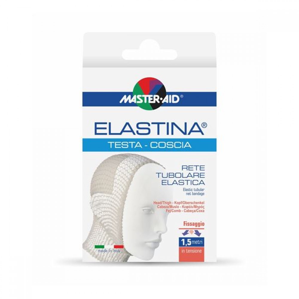 Master Aid Ελαστικό Δίχτυ Στερέωσης Επιδέσμου Κεφάλι & Μηρός  Πρώτες Βοήθειες
