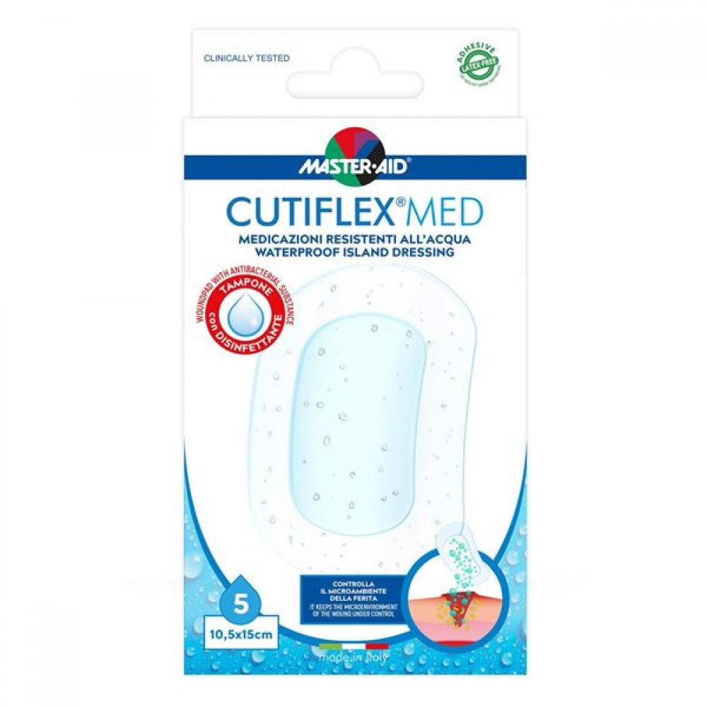 Master Aid Cutiflex 10,5x15cm Πρώτες Βοήθειες