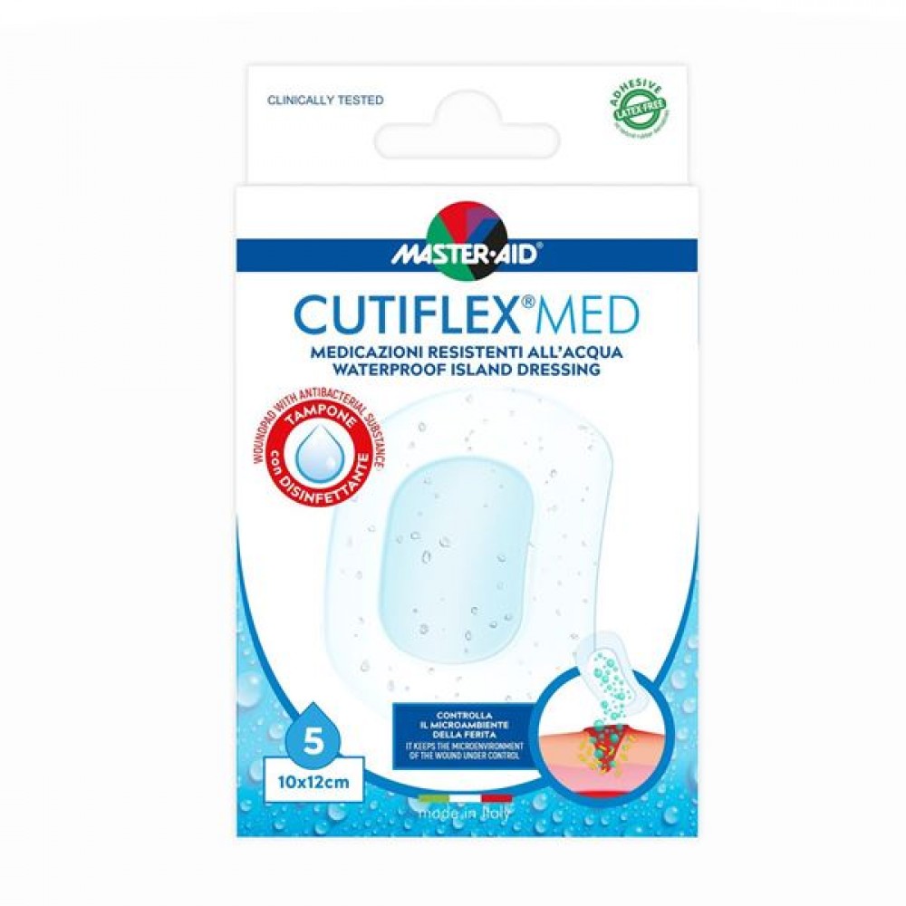 Master Aid Cutiflex 10x12cm Πρώτες Βοήθειες