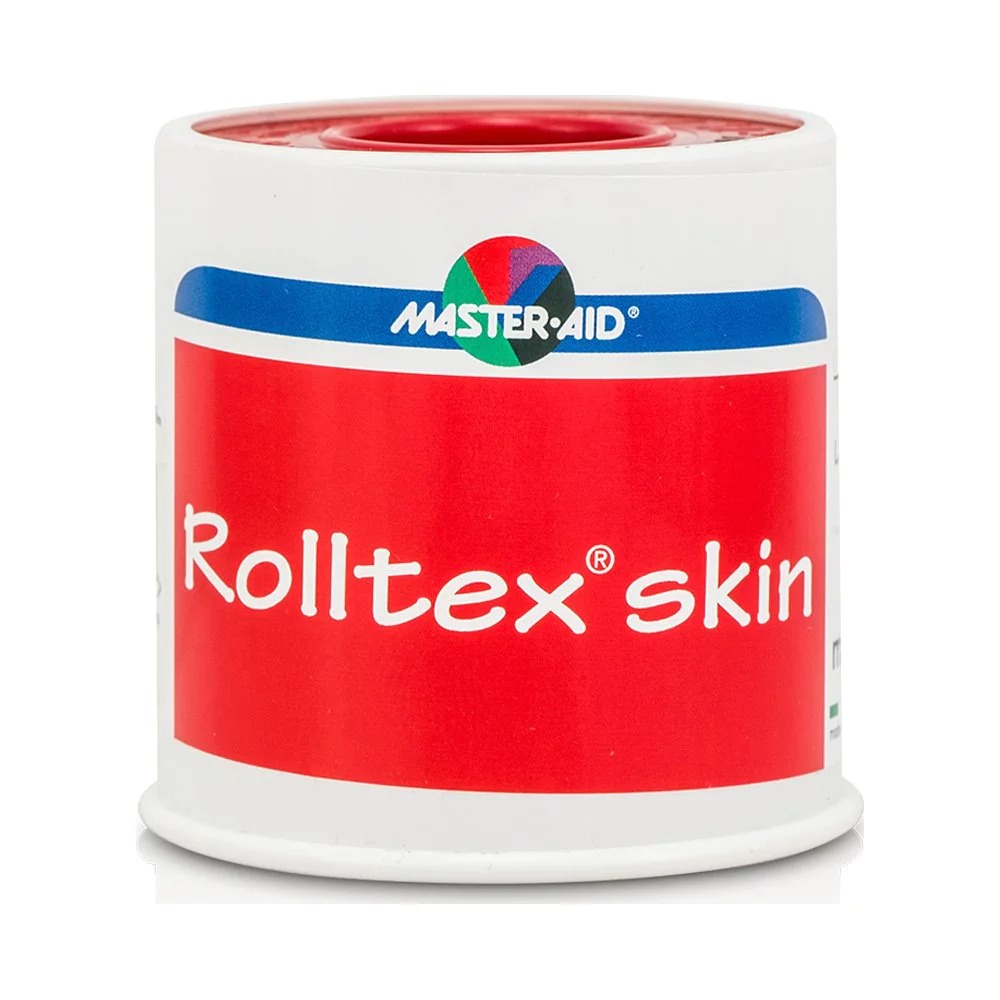 Master-Aid Rolltex Skin Υφασμάτινη Επιδεσμική Ταινία, 5cmx5m Πρώτες Βοήθειες