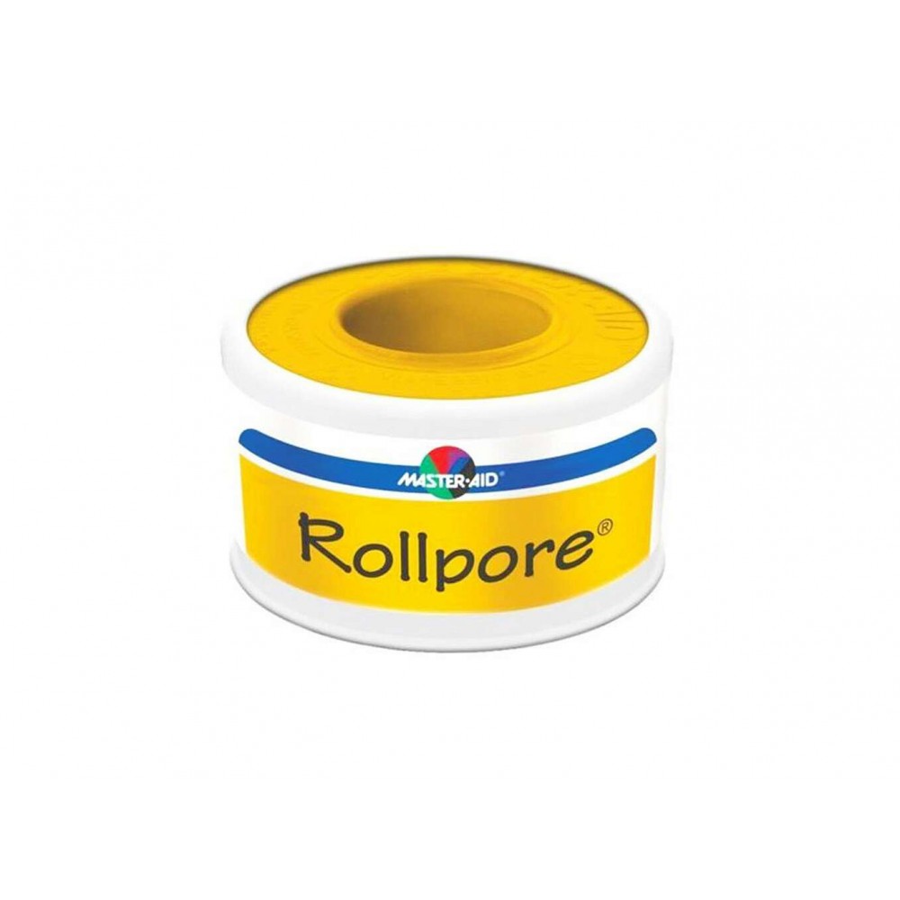 MasterAid Ρολό ROLLPORE (ΧΑΡΤΙΝΟ) 5x2.5cm 1τμχ Πρώτες Βοήθειες