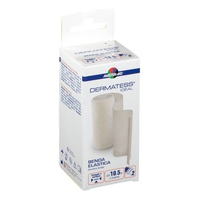  Master Aid Dermatess Ideal 10 × 5 cm – Ελαστικός & Επαναχρησιμοποιούμενος Επίδεσμος με Άγκιστρα