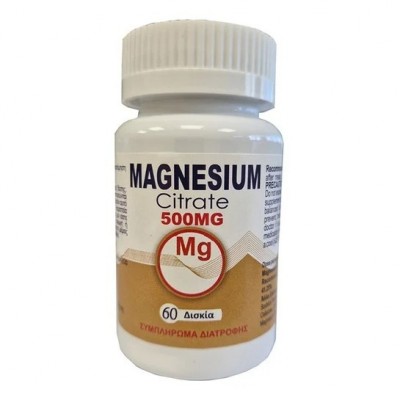 MEDICHROM Magnesium Citrate 500mg 60caps