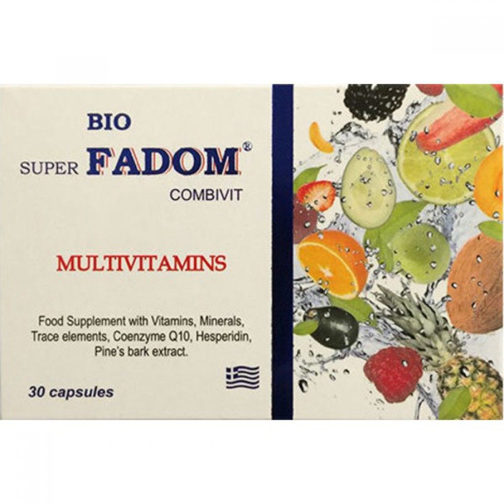 Medichrom Bio Super Fadom 30tabs | Super Ενέργεια & Ανοσοποιητικό Συμπληρώματα διατροφής