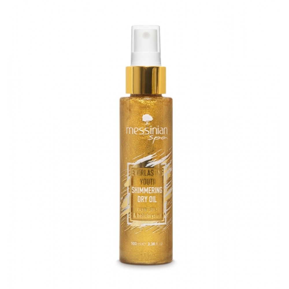 Messinian Spa SHIMMERING DRY OIL - Βασιλικος Πολτος & Ελιχρυσος - 100ml Καλλυντικά