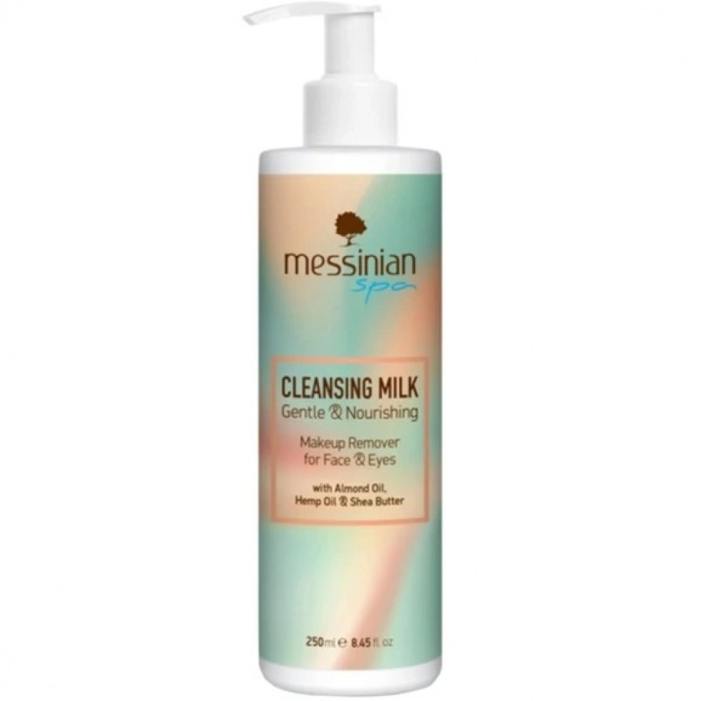Messinian Spa Gentle & Nourishing Cleansing Milk 250 ml – Ήπιο Καθαριστικό με Έλαια & Αλόη Καλλυντικά