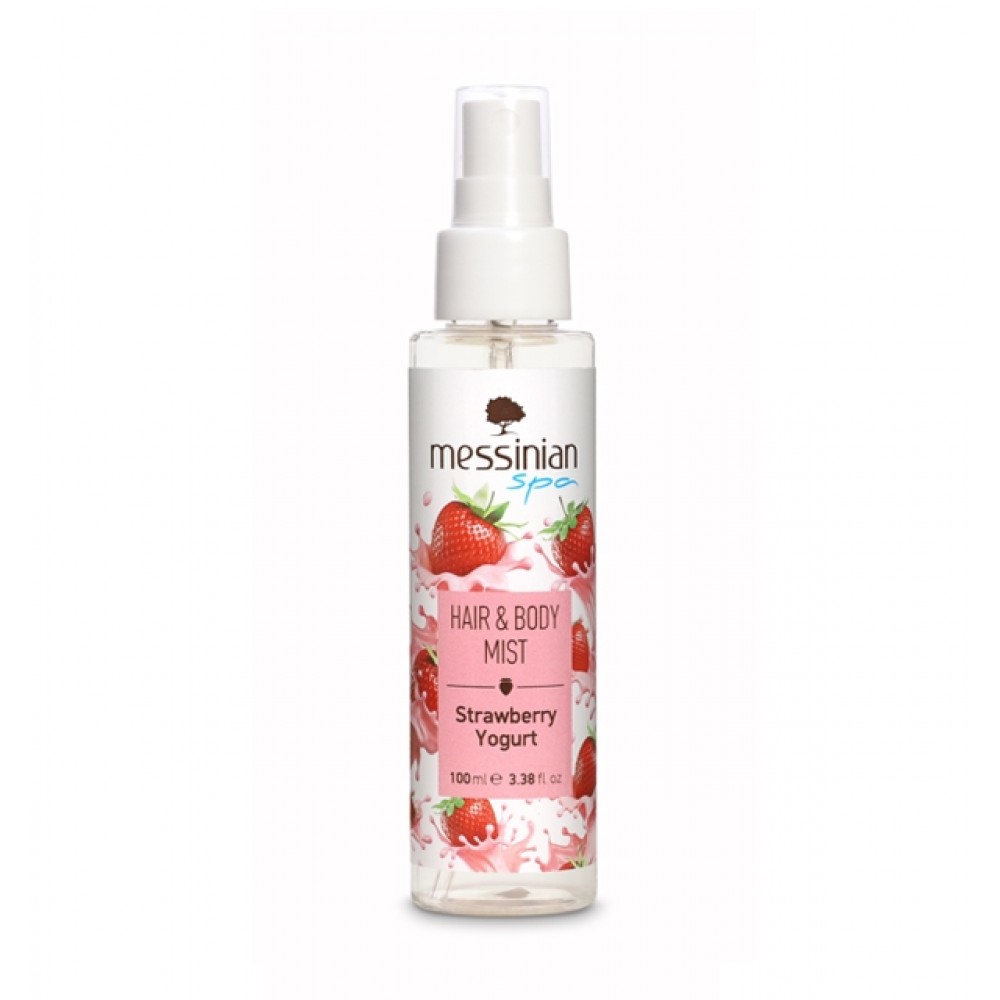 Messinian Spa Hair & Body Mist - Φραουλα & Γιαουρτι 100ml Καλλυντικά