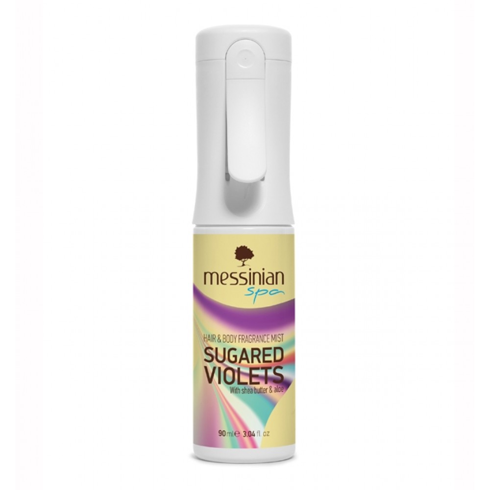 Messinian Spa SUGARED VIOLETS - HAIR & BODY FRAGRANCE MIST 90ml Καλλυντικά