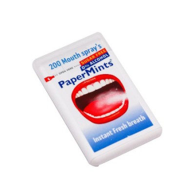 Papermints Cool Caps Mouth Spray – Στοματικό Σπρέι Άμεσης Δράσης για την Κακοσμία (12ml)