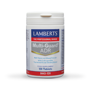 Lamberts Multi-Guard ADR – Πολυβιταμίνη για Στρες, Ενέργεια & Επινεφρίδια, 120 Ταμπλέτες Συμπληρώματα διατροφής