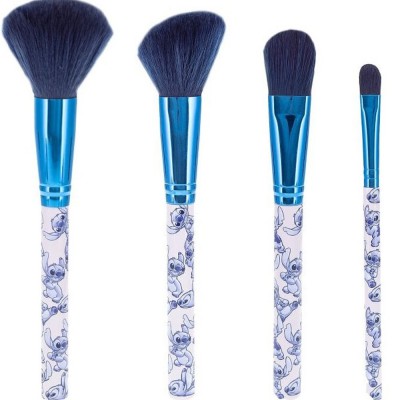 Mad Beauty Disney Stitch Cosmetic Brush Set – Σετ Πινέλων Μακιγιάζ 4 τμχ