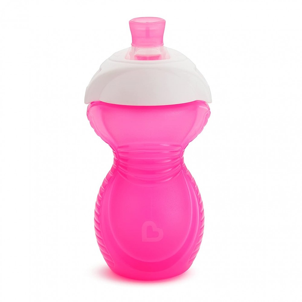 MUNCHKIN Becher Click Lock 296ml Ροζ Βρεφανάπτυξη