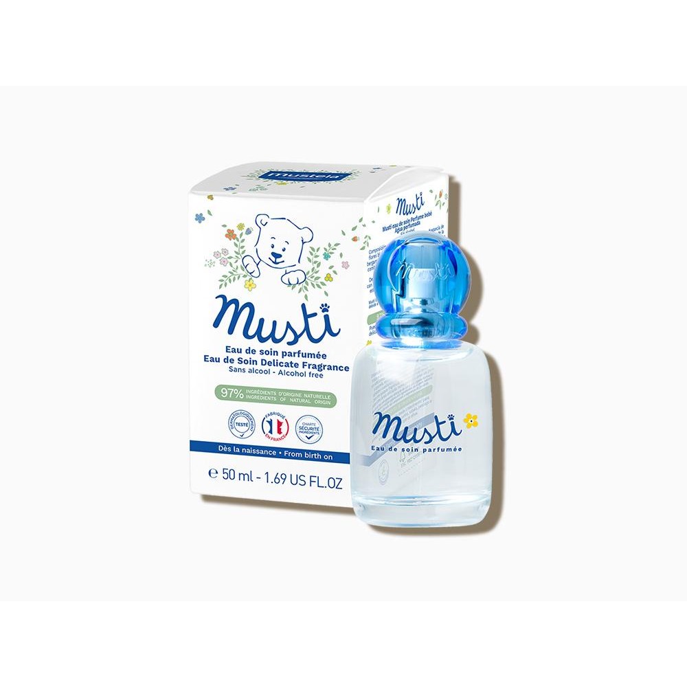 MUSTELA MUSTI Eau de Soin Fragrance 50ml – Υποαλλεργικό Βρεφικό Άρωμα Φροντίδα μωρού