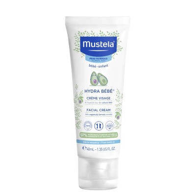 MUSTELA HydraBebe Ενυδατική Κρέμα Προσώπου για Κανονικό Δέρμα – 40ml