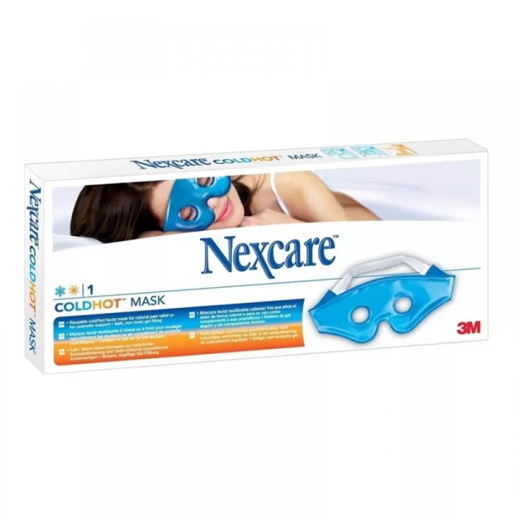 3M Nexcare ColdHot Μάσκα Προσώπου – Φυσική Ανακούφιση με Ζεστό ή Κρύο Παγοκύστες και Spray
