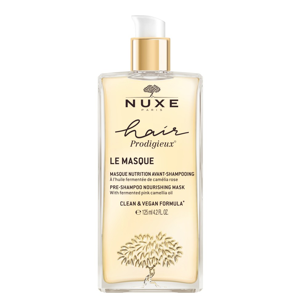 Nuxe Hair Prodigieux Μάσκα Θρέψης Πριν το Σαμπουάν με Έλαιο Ροζ Καμέλιας 125ml – Εντατική Επαναφορά για Ξηρά Μαλλιά Φροντίδα μαλλιών