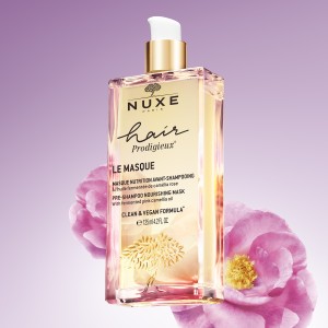 Nuxe Hair Prodigieux Μάσκα Θρέψης Πριν το Σαμπουάν με Έλαιο Ροζ Καμέλιας 125ml – Εντατική Επαναφορά για Ξηρά Μαλλιά Φροντίδα μαλλιών
