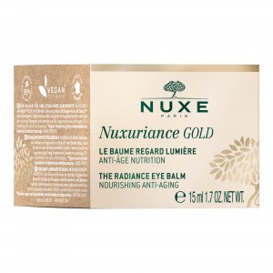 Nuxe Nuxuriance Gold Radiance Eye Balm 15ml – Αντιγηραντικό Balm Ματιών για Λάμψη, Σύσφιξη & Θρέψη Καλλυντικά