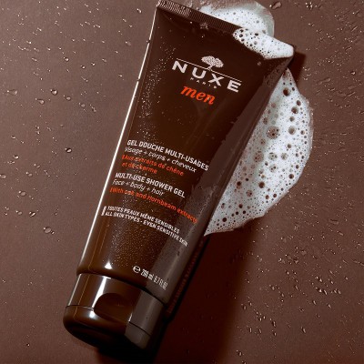 Nuxe Men Αφρώδες Τζελ Καθαρισμού Multi-Use 200ml – Για Πρόσωπο, Σώμα & Μαλλιά