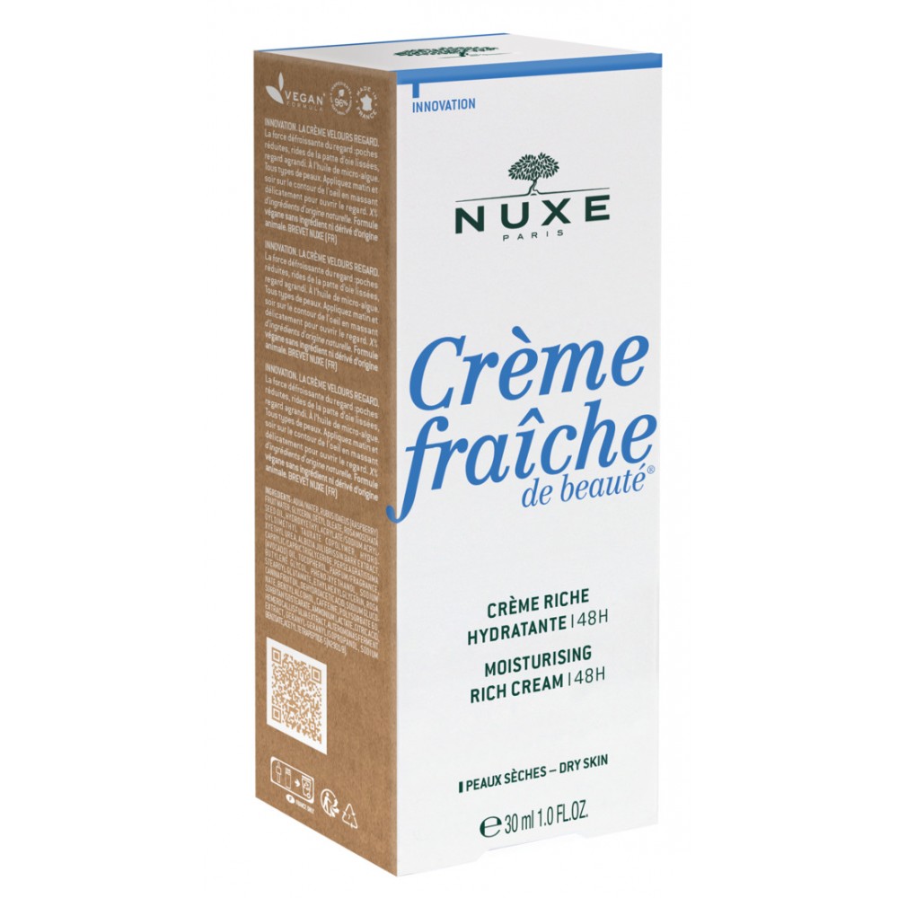 Nuxe Crème Fraîche de Beauté Rich Cream 30ml | Ενυδατική Κρέμα για Ξηρές Επιδερμίδες Καλλυντικά
