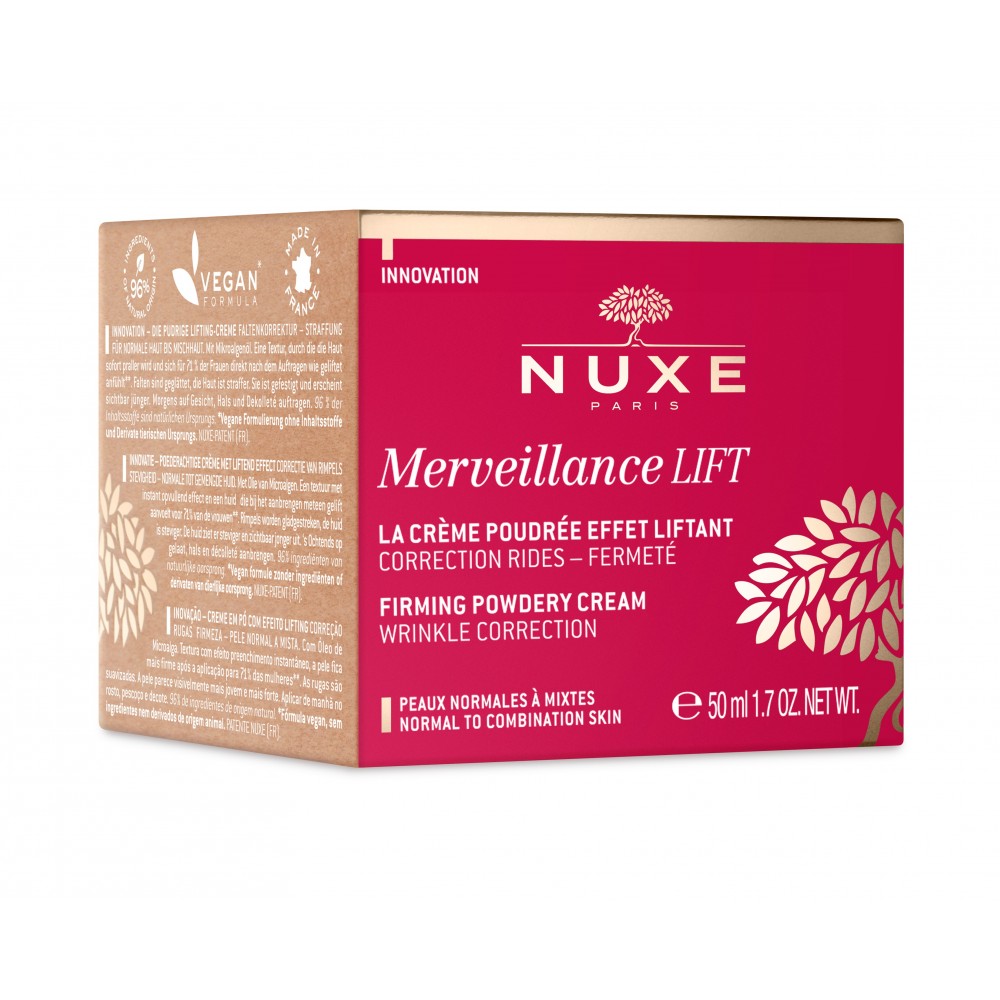 Nuxe Merveillance Lift Smoothing Powdery Cream 50ml – Συσφικτική Κρέμα με Αίσθηση Πούδρας για Κανονική & Ξηρή Επιδερμίδα Καλλυντικά