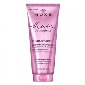 Nuxe Hair Prodigieux Σαμπουάν Λάμψης με Ροζ Καμέλια 200ml – Φυσική Λάμψη & Επανόρθωση για Κανονικά έως Ξηρά Μαλλιά Φροντίδα μαλλιών