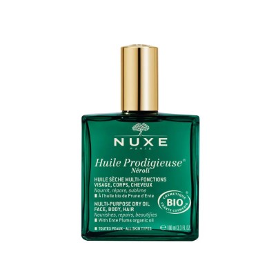 Nuxe Huile Prodigieuse Neroli Oil 100ml | Ξηρό Λάδι με Νερολί για Απόλυτη Ενυδάτωση & Λάμψη