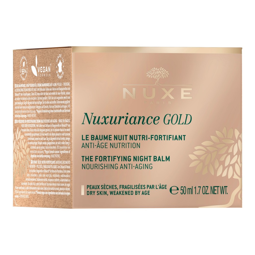 Nuxe Nuxuriance Gold Nutri-Fortifying Night Balm 50ml – Νυχτερινό Balm Αναζωογόνησης & Θρέψης για Ώριμες Επιδερμίδες Καλλυντικά