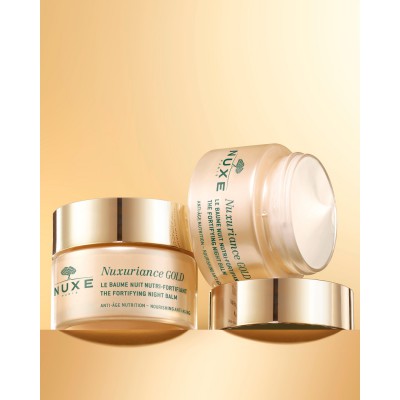 Nuxe Nuxuriance Gold Nutri-Fortifying Night Balm 50ml – Νυχτερινό Balm Αναζωογόνησης & Θρέψης για Ώριμες Επιδερμίδες