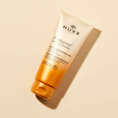 Nuxe Prodigieux Huile de Douche 200ml – Λαδάκι Ντους με Μεταξένια Υφή & Χρυσαφένια Λάμψη