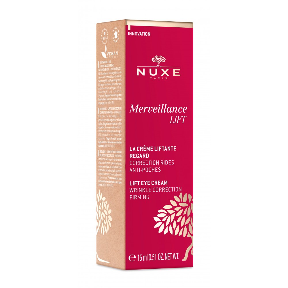Nuxe Merveillance Lift Yeux 15ml | Ανορθωτική Κρέμα Ματιών για Ξεκούραστο Βλέμμα και Αντιγήρανση Καλλυντικά