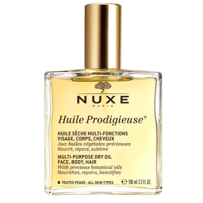 Nuxe Huile Prodigieuse Ξηρό Λάδι 100ml – Πολυλειτουργική Φροντίδα για Πρόσωπο, Σώμα & Μαλλιά