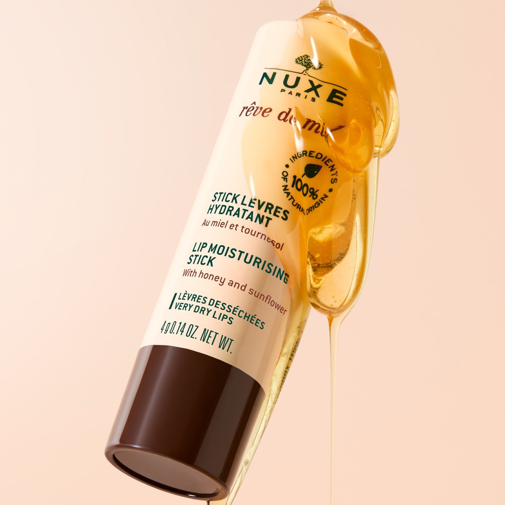 Nuxe Rêve de Miel Stick Χειλιών 4g – Καθημερινή Ασπίδα Ενυδάτωσης και Φυσικής Θρέψης Καλλυντικά