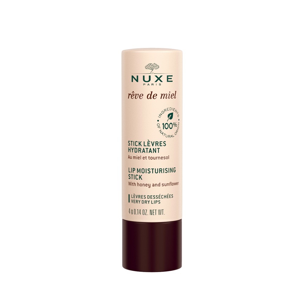 Nuxe Rêve de Miel Stick Χειλιών 4g – Καθημερινή Ασπίδα Ενυδάτωσης και Φυσικής Θρέψης Καλλυντικά