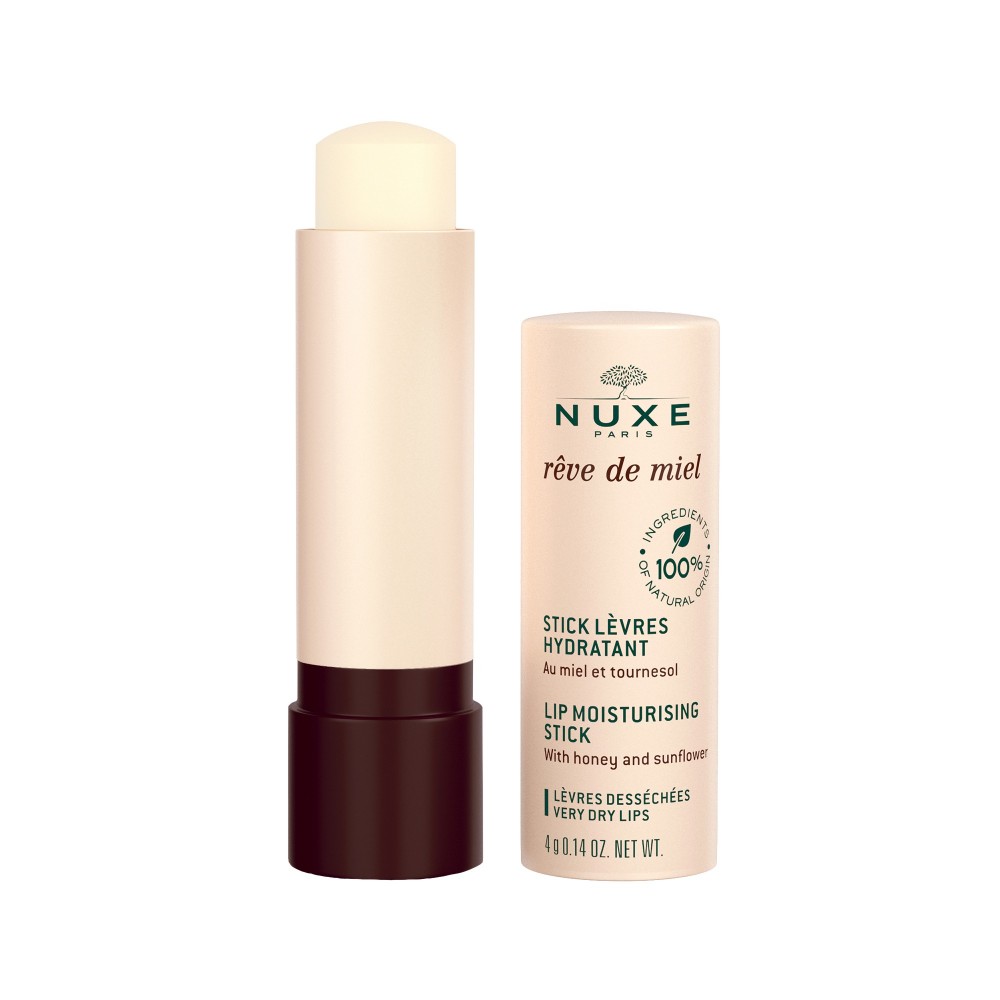 Nuxe Rêve de Miel Stick Χειλιών 4g – Καθημερινή Ασπίδα Ενυδάτωσης και Φυσικής Θρέψης Καλλυντικά