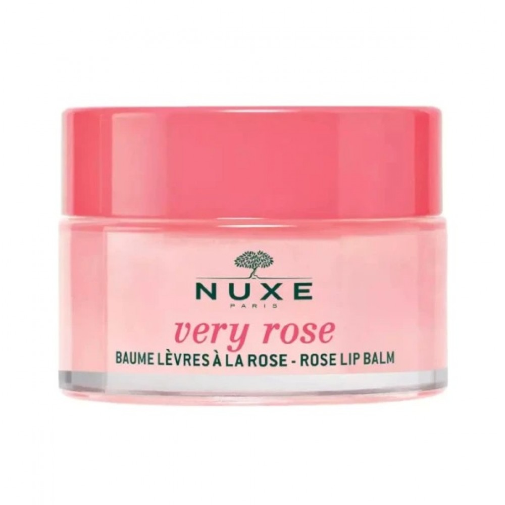 Nuxe Very Rose Lip Balm – Ενυδατικό Βάλσαμο Χειλιών με Ροδέλαιο 15g Καλλυντικά