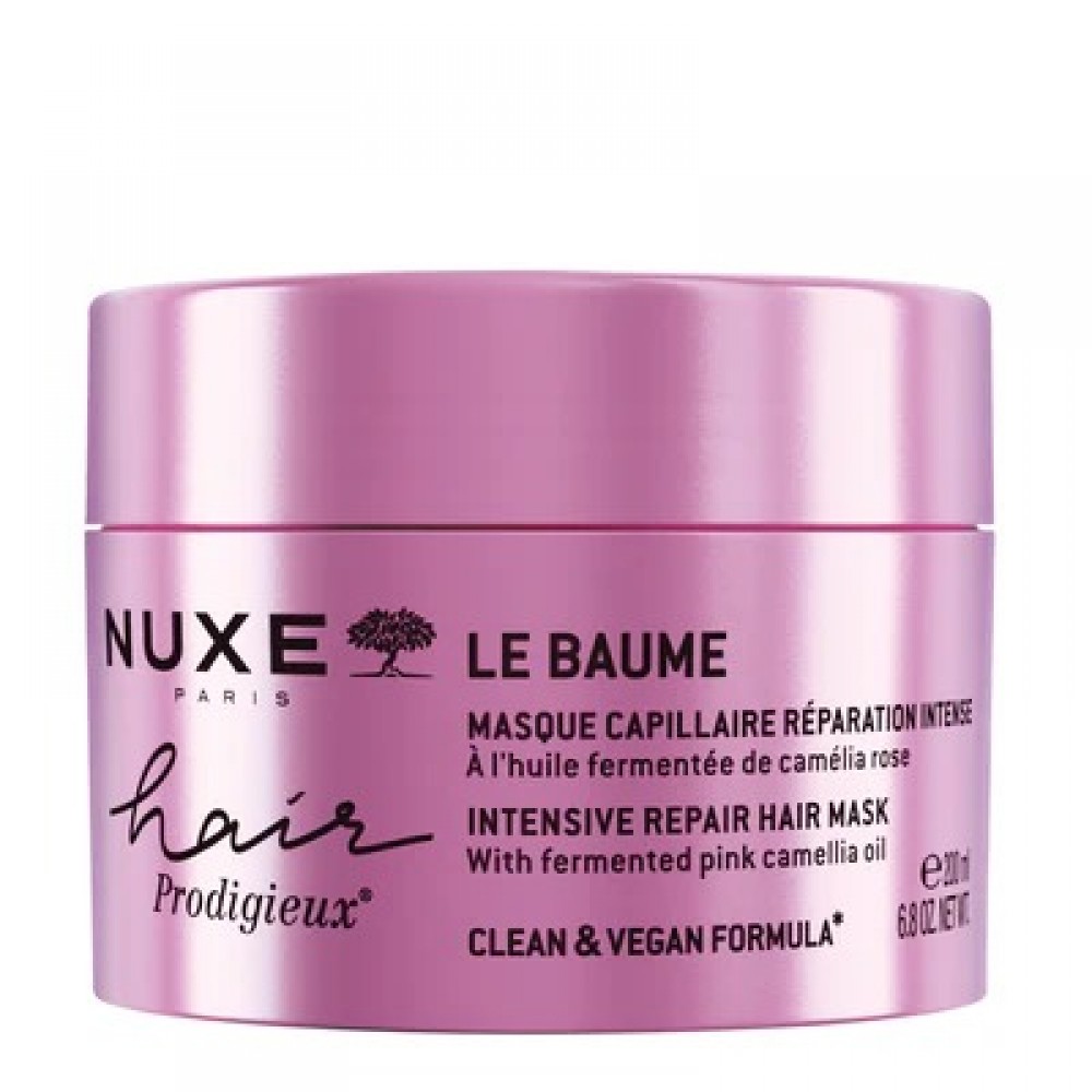 Nuxe Hair Prodigieux Μάσκα Επανόρθωσης & Λάμψης με Ροζ Καμέλια 200ml – Βαθιά Θρέψη & Αναδόμηση για Ξηρά ή Ταλαιπωρημένα Μαλλιά Φροντίδα μαλλιών
