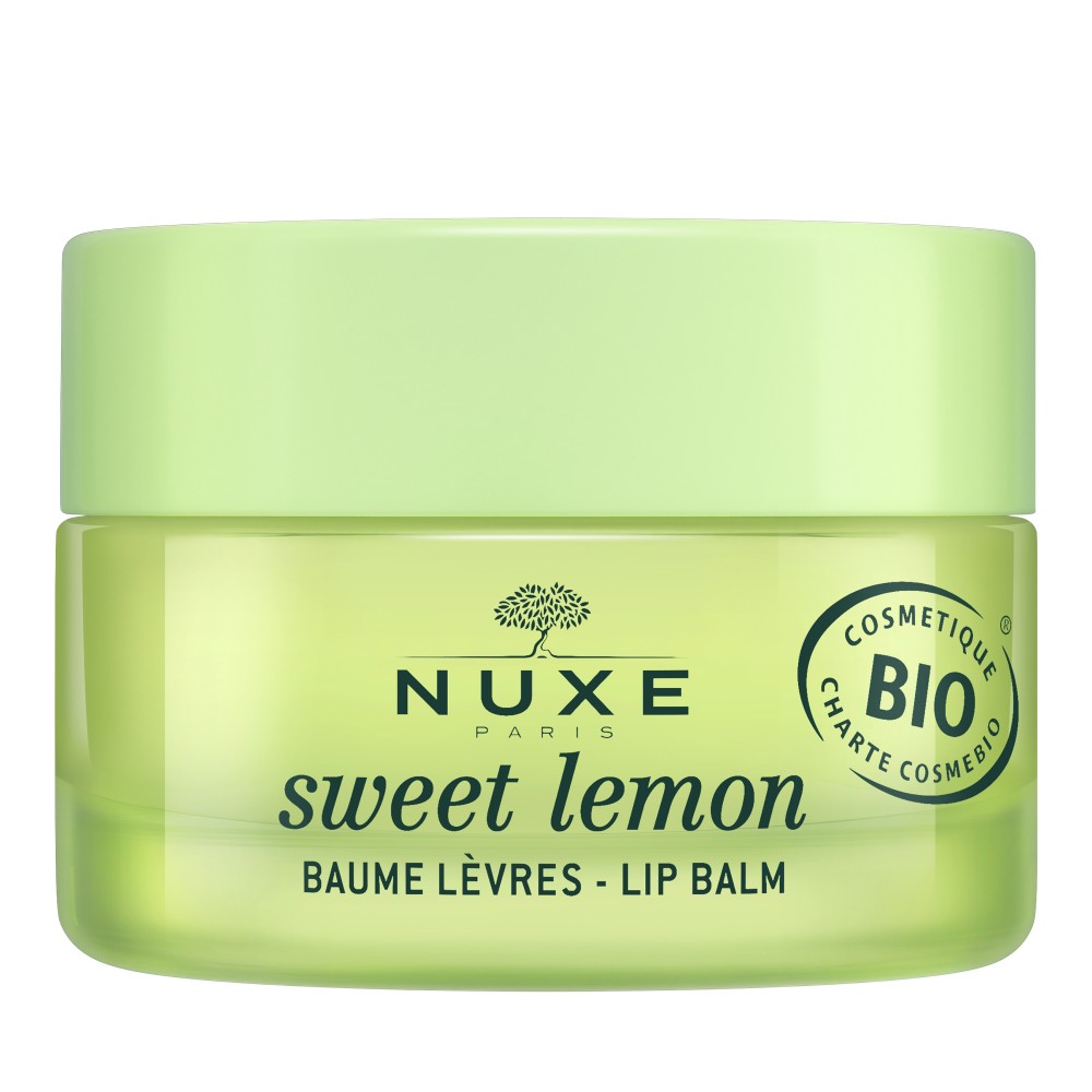 Nuxe Sweet Lemon Lip Balm 15gr – Βάλσαμο Χειλιών με Μέλι & Λεμόνι για Θρέψη & Λάμψη Καλλυντικά